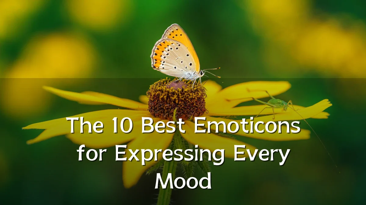 The 10 Best Emoticons for Expressing Every Mood