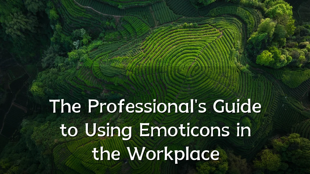 The Professional's Guide to Using Emoticons in the Workplace