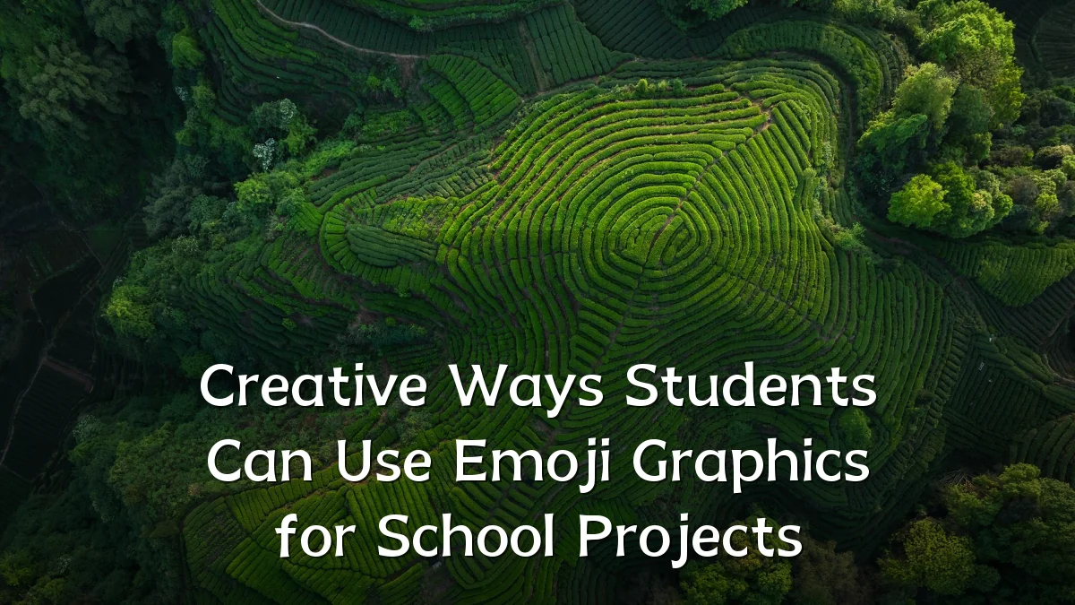 Creative Ways Students Can Use Emoji Graphics for School Projects