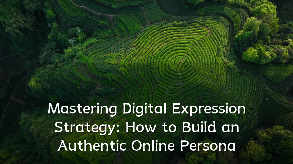 Mastering Digital Expression Strategy: How to Build an Authentic Online Persona