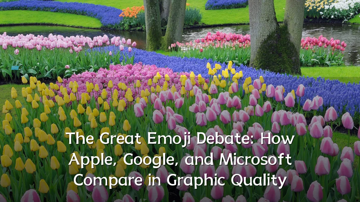 The Great Emoji Debate: How Apple, Google, and Microsoft Compare in Graphic Quality