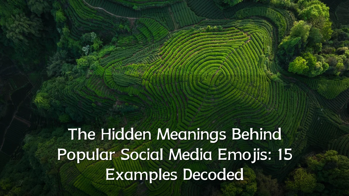 The Hidden Meanings Behind Popular Social Media Emojis: 15 Examples Decoded