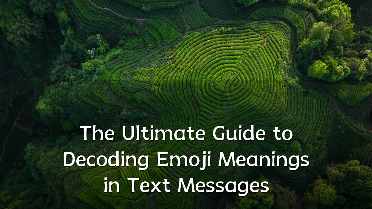 The Ultimate Guide to Decoding Emoji Meanings in Text Messages