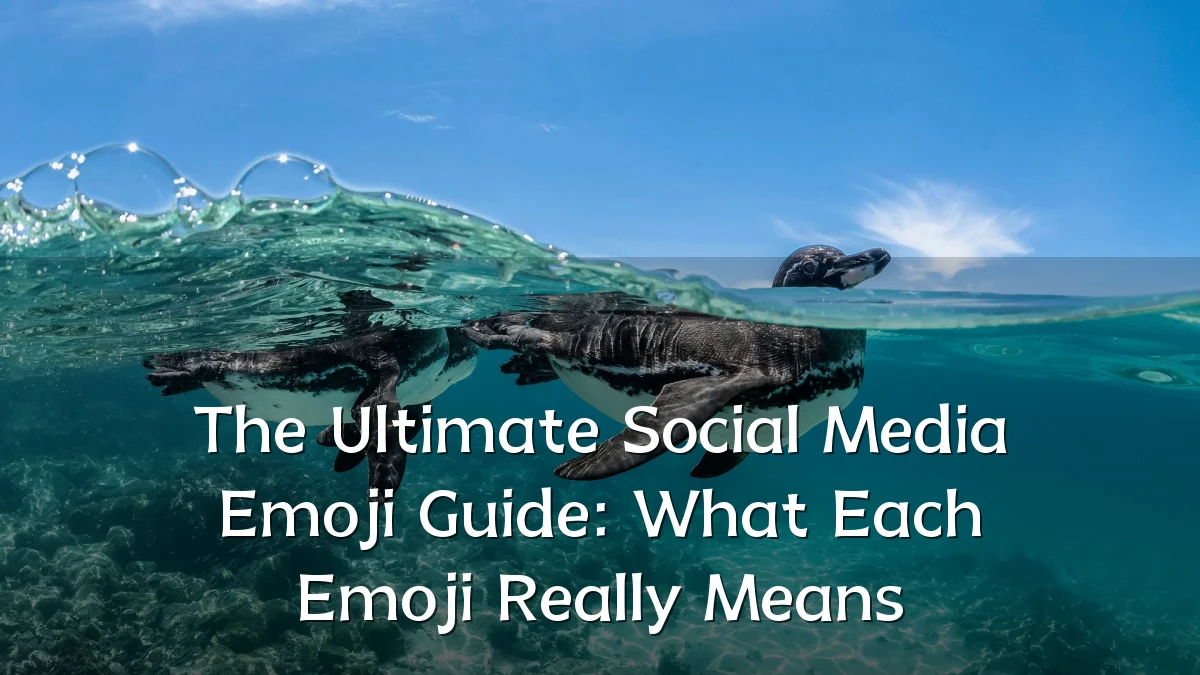 The Ultimate Social Media Emoji Guide: What Each Emoji Really Means